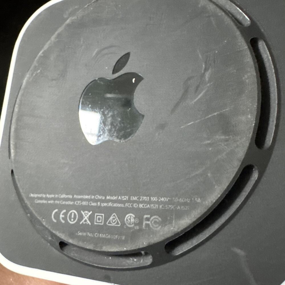 Apple A1521 AirPort Extreme Base Station Wireless Router Only Untested - Picture 5 of 7